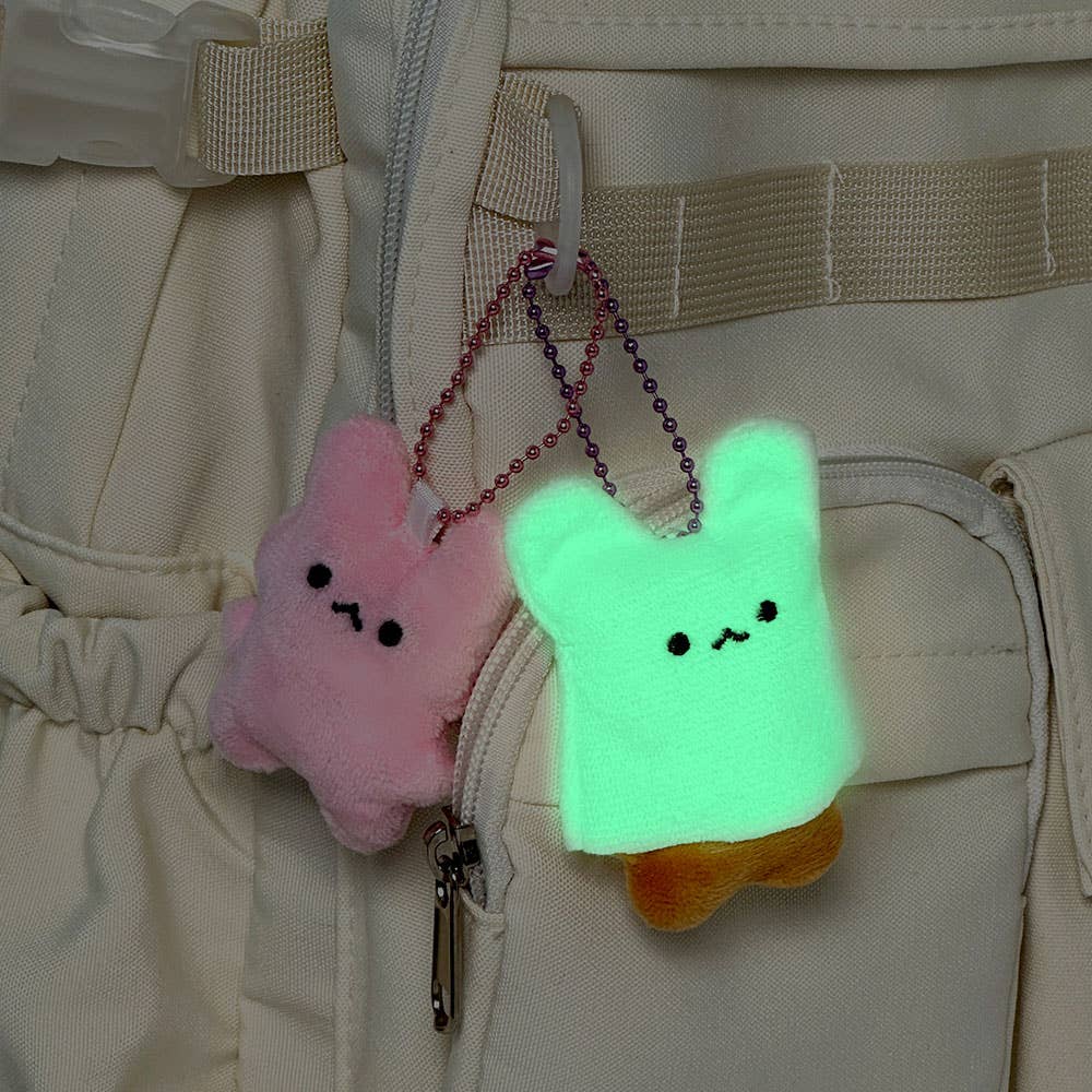 Glow in the Dark Ghost Plush Keychain Blind Box | Mystery Plush Charm