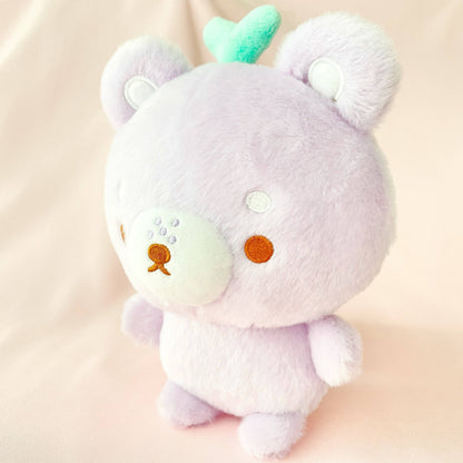 Fujibee 8” Super Soft Kawaii Stuffed Animal with Embroidered Details