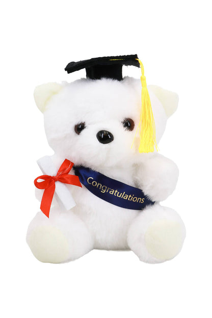 Graduation Teddy Bear Soft Stuffed Plush Doll - 8 Inch