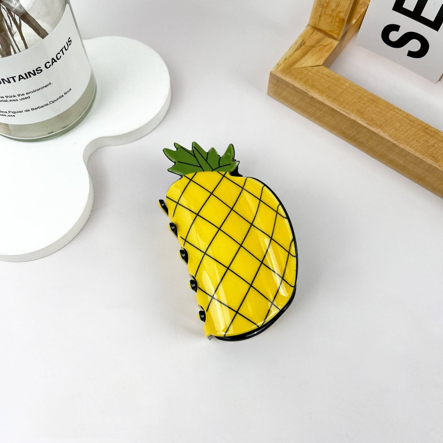 Simulation fruit hair clip, strawberry hair clip