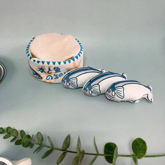 Moo - Fish Can Cat Toy