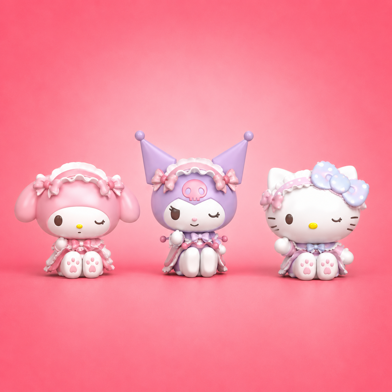MOETCH Sanrio Sweet Lace Girl Bean Series Blind Bag
