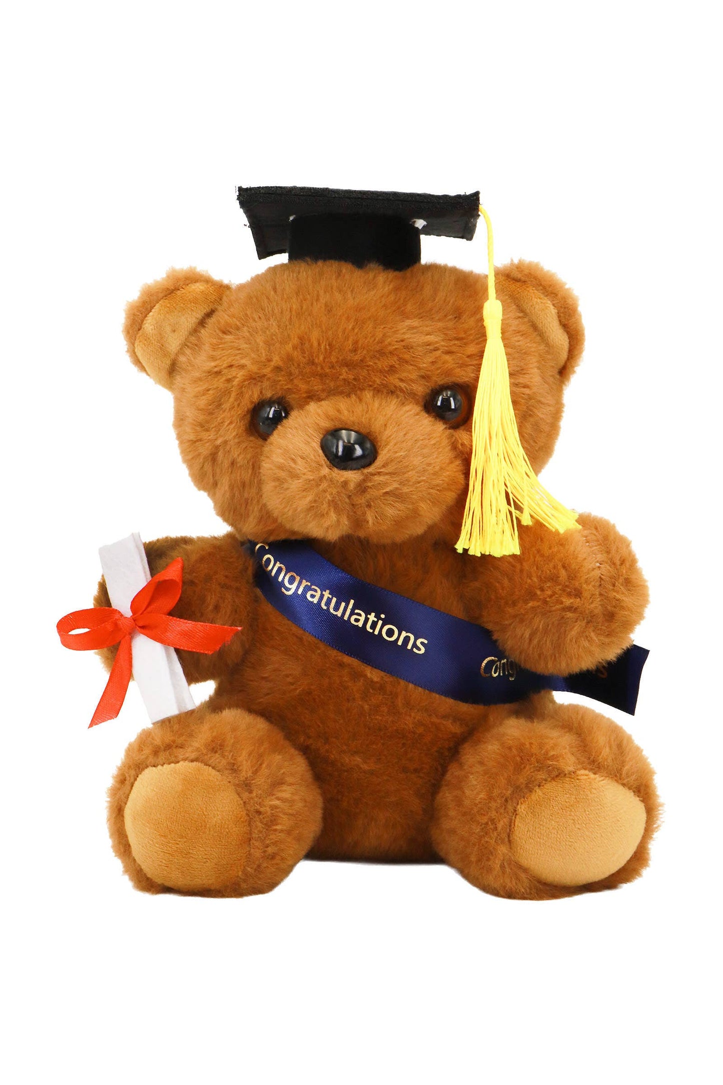 Graduation Teddy Bear Soft Stuffed Plush Doll - 8 Inch