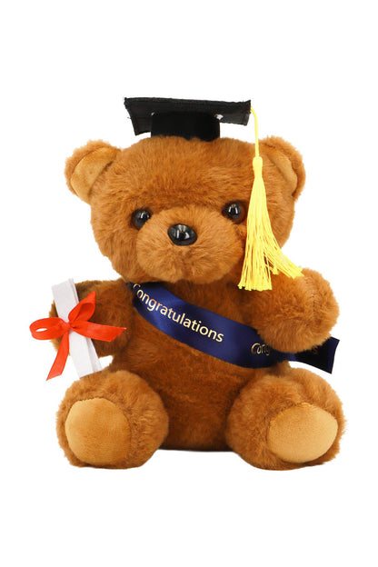 Graduation Teddy Bear Soft Stuffed Plush Doll - 8 Inch