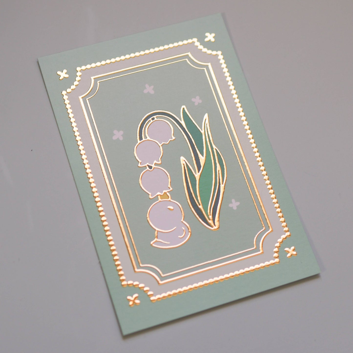 Postcard Lily of the Valley