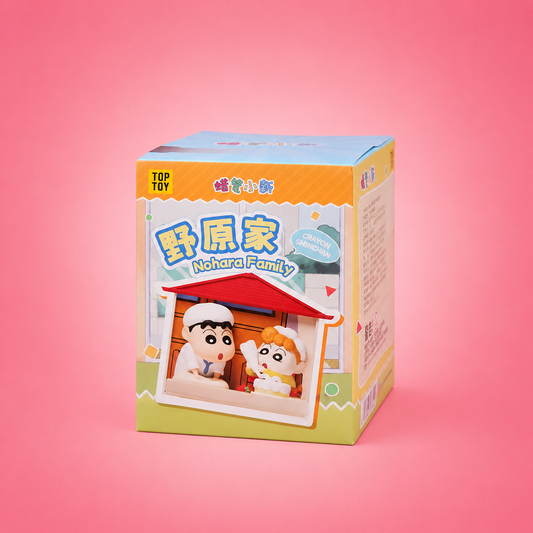TOPTOY x Crayon Shin-chan Nohara Family Fridge Magnet Series Blind Box