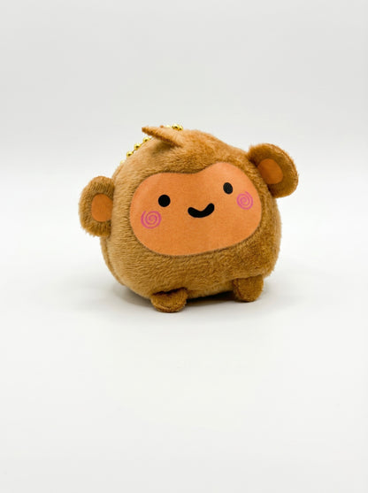 12 Zodiac Friends Plush Keychain