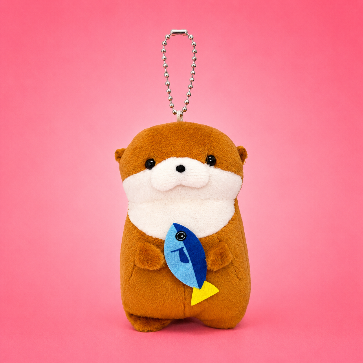 Otter Plush Keychain 4 Inch | Cute Bag Charm