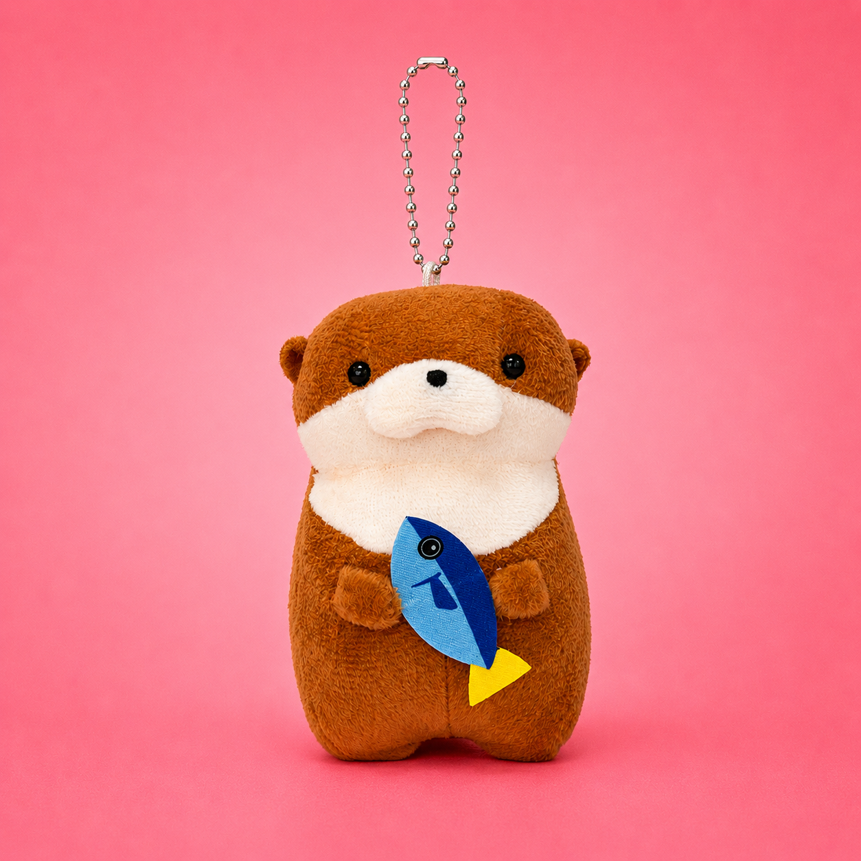 Otter Plush Keychain 4 Inch | Cute Bag Charm