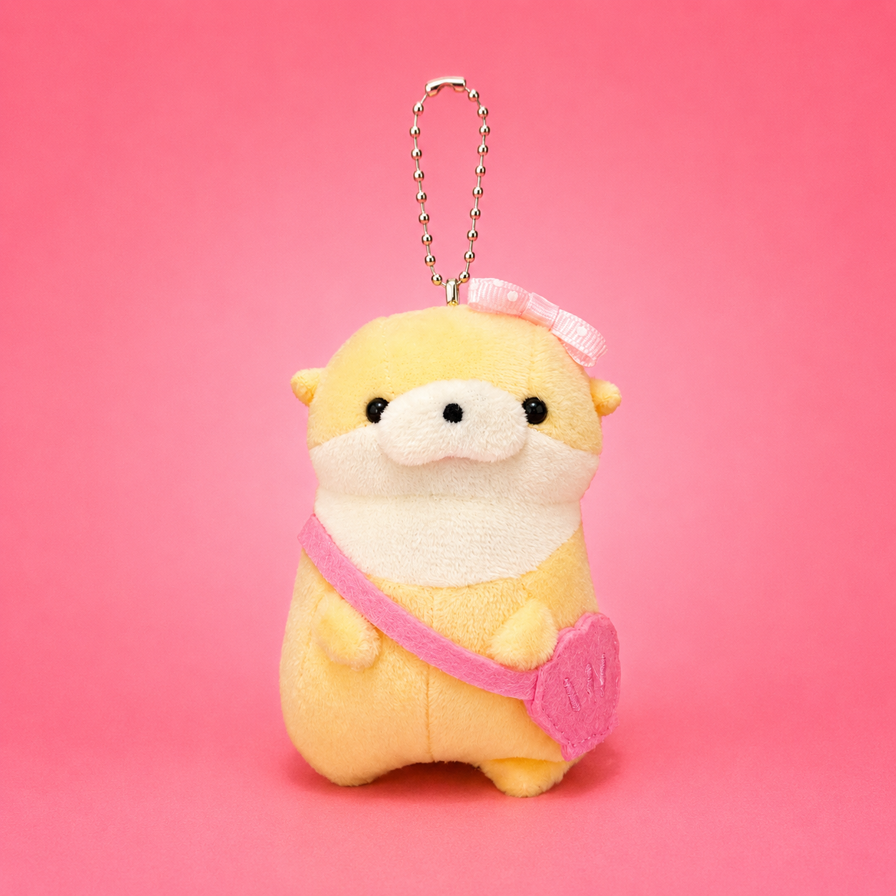 Otter Plush Keychain 4 Inch | Cute Bag Charm