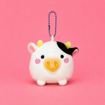 12 Zodiac Friends Plush Keychain | Cute Chinese Zodiac Plush Bag Charm