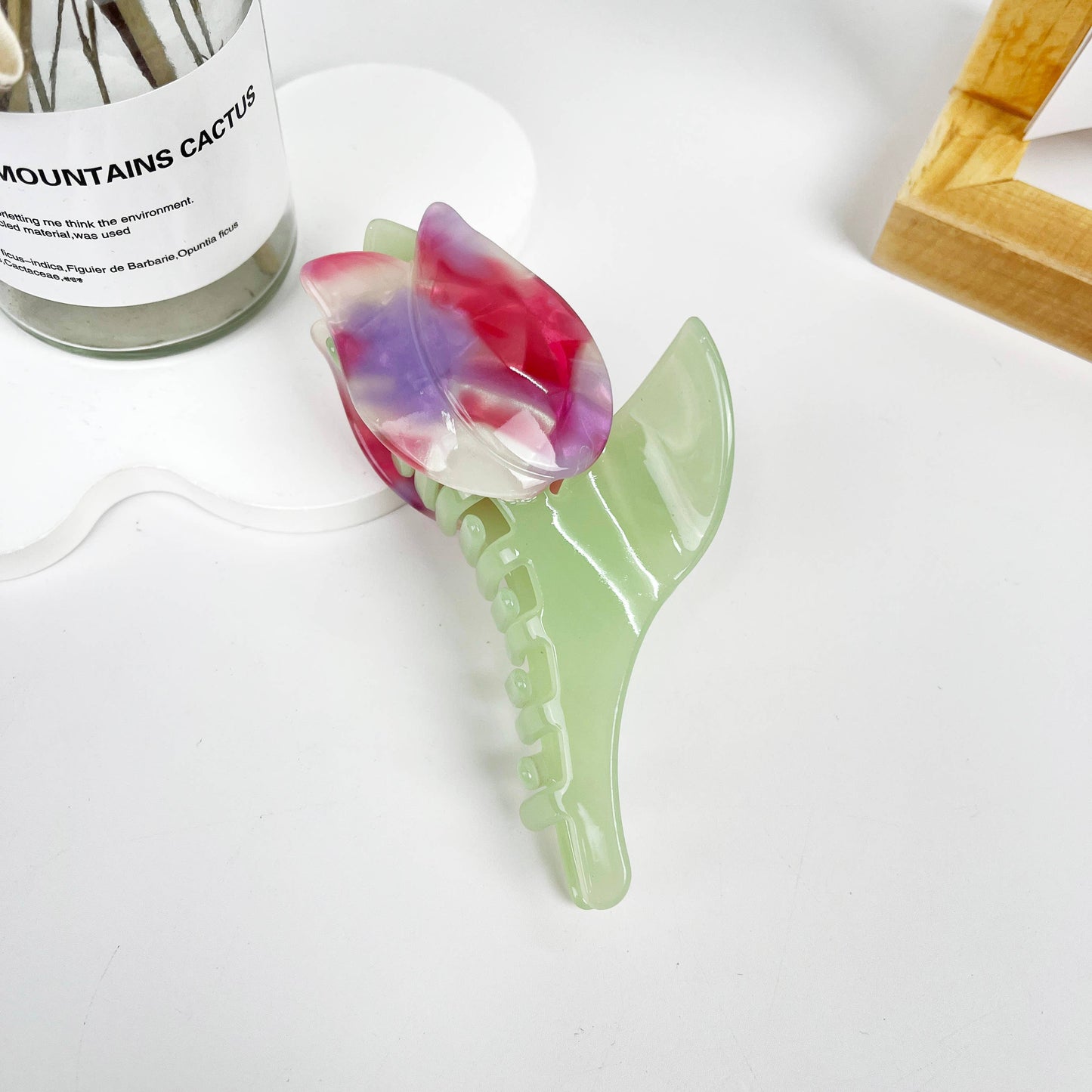 Tulip Hair Claw Clip