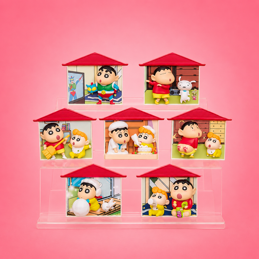 TOPTOY x Crayon Shin-chan Nohara Family Fridge Magnet Series Blind Box