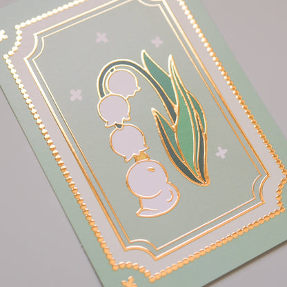 Postcard Lily of the Valley