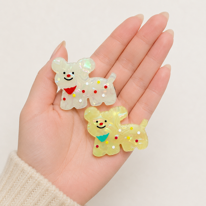 Cartoon Puppy/Cat Hair Clip – Cute Dog/Cat Hair Accessory