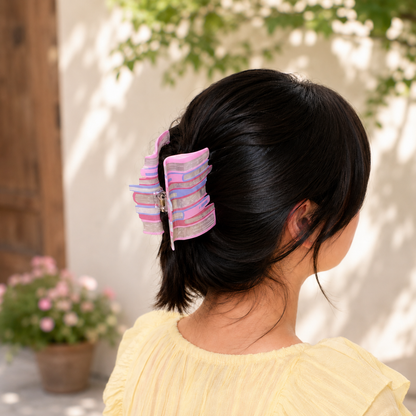 Book-Inspired Hair Claw Clip – Ocean of Knowledge Design